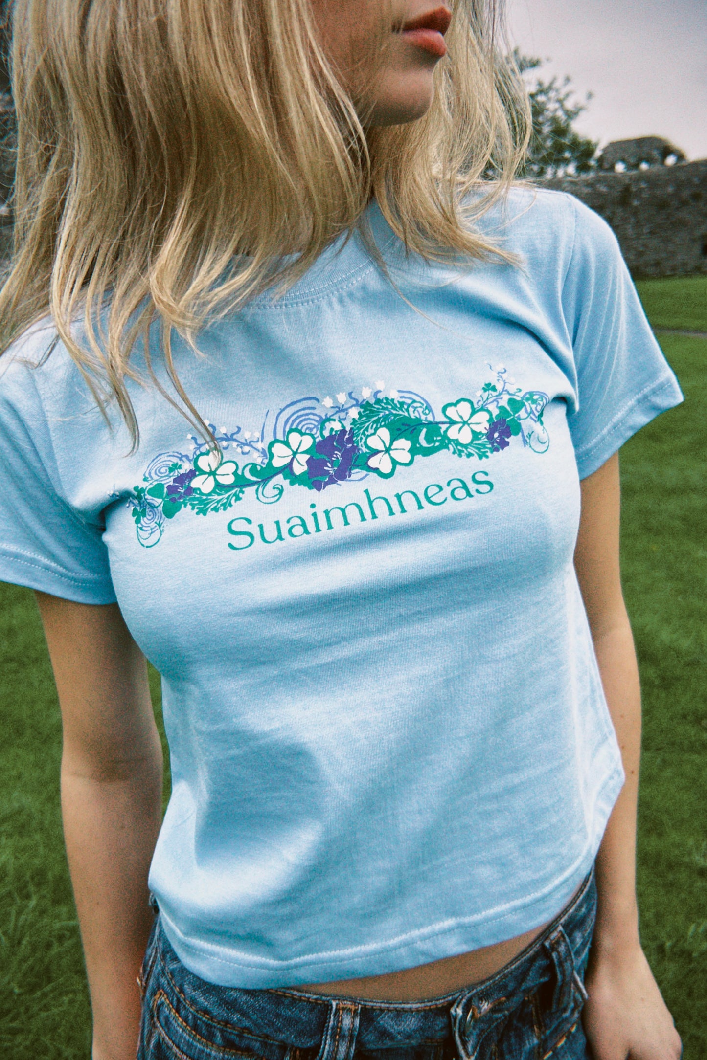 Suaimhneas - T-Léine Gaeilge (baby tee)
