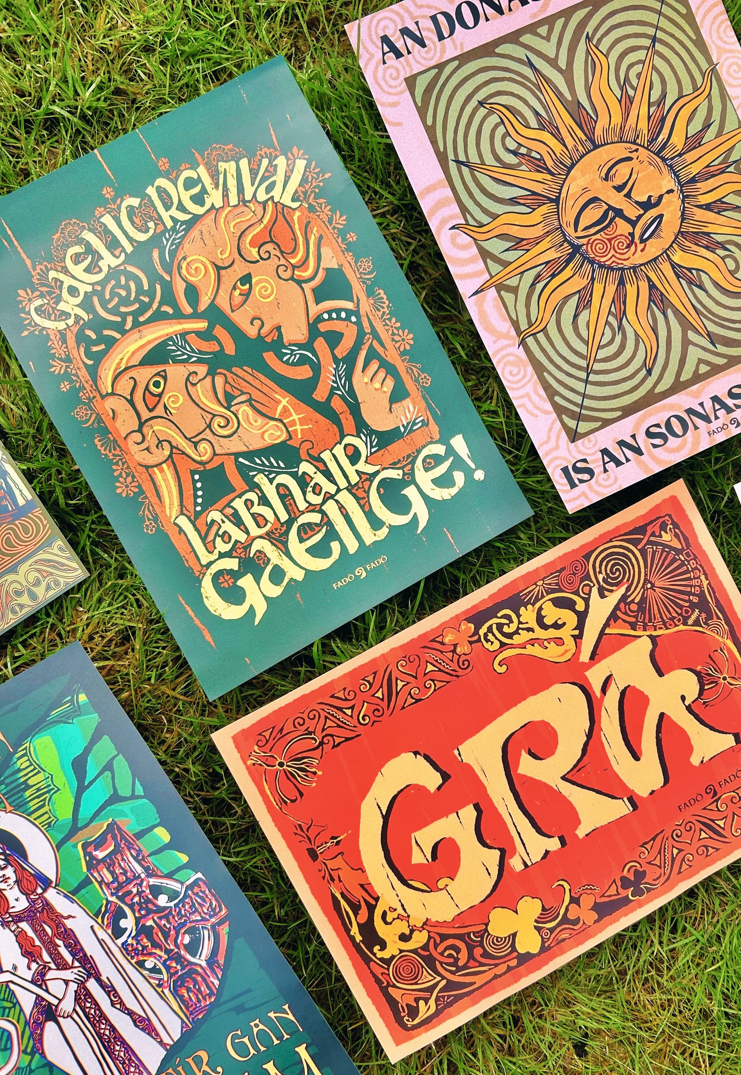 Tír Gan Teanga, Tír Gan Anam - Prionta Gaeilge | Irish Seanfhocail Print