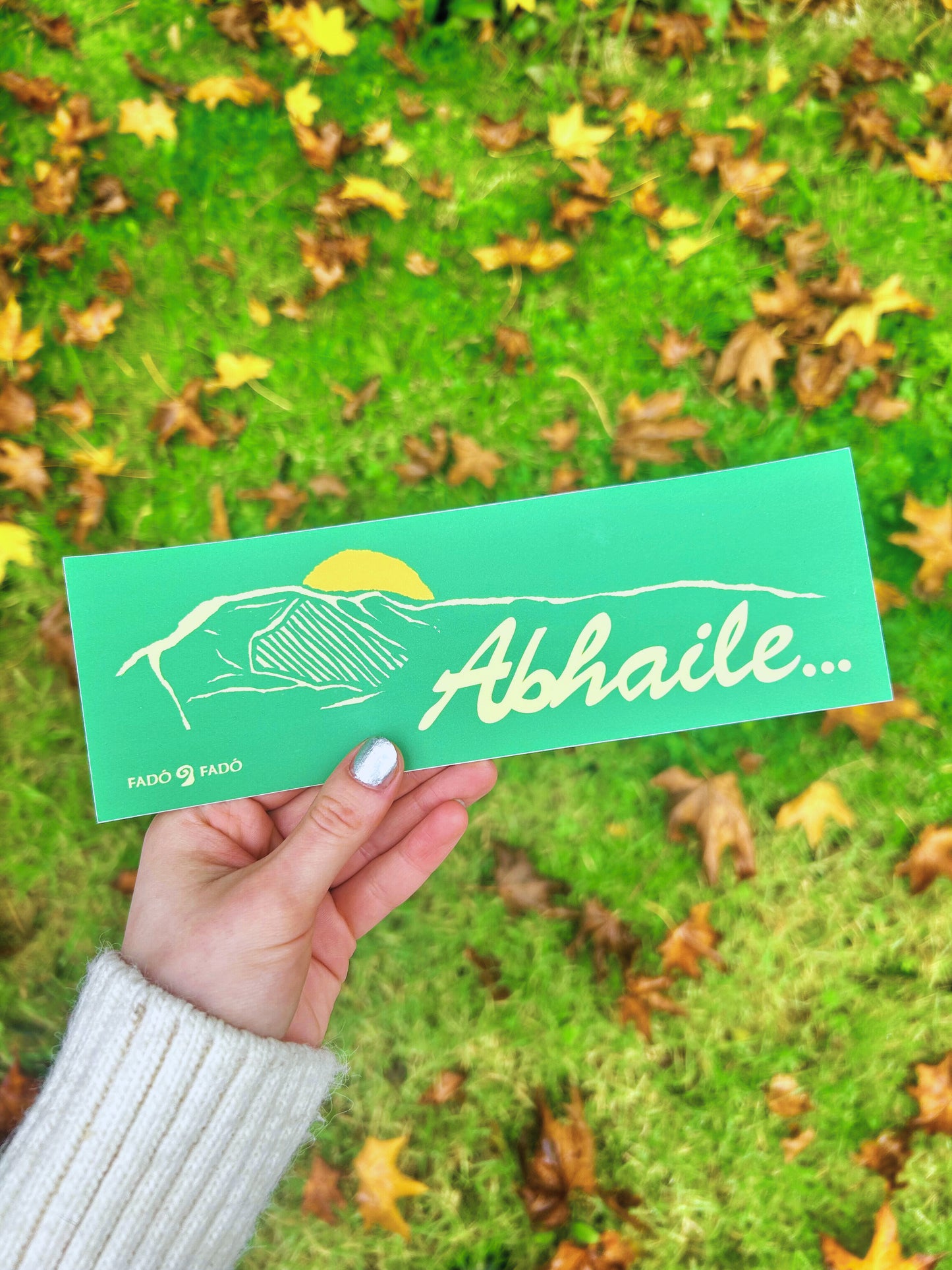 Abhaile… - Bumper Sticker (21.5x7cm)