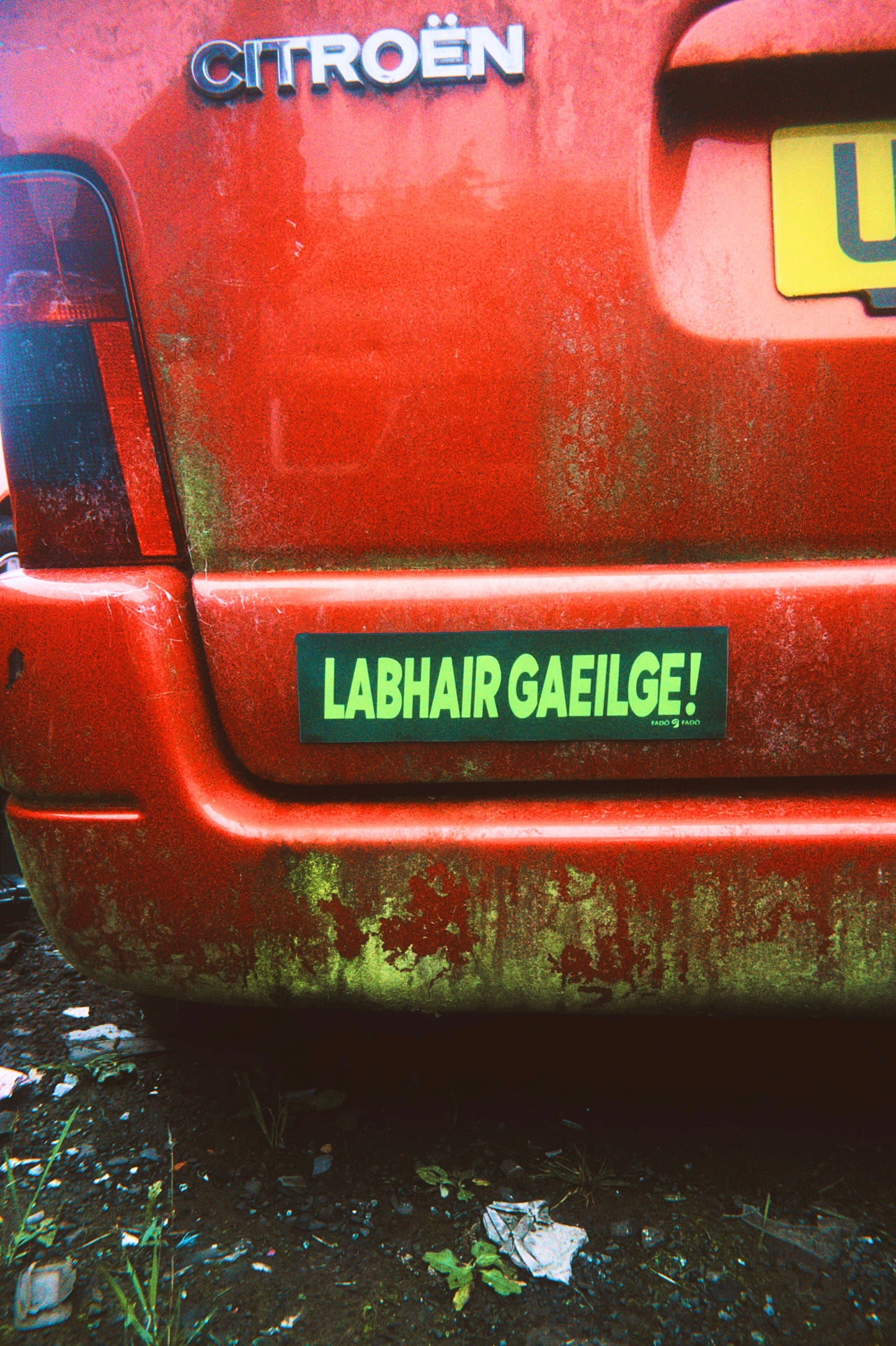 Labhair Gaeilge! - Bumper Sticker (29x7.5cm)