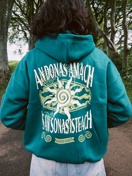 An Donas Amach is An Sonas Isteach - Hoodie (oversized)