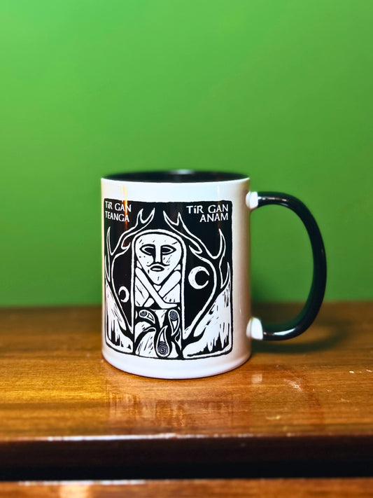 Tír Gan Teanga, Tír Gan Anam - Muga Gaeilge | Irish Seanfhocail Mug