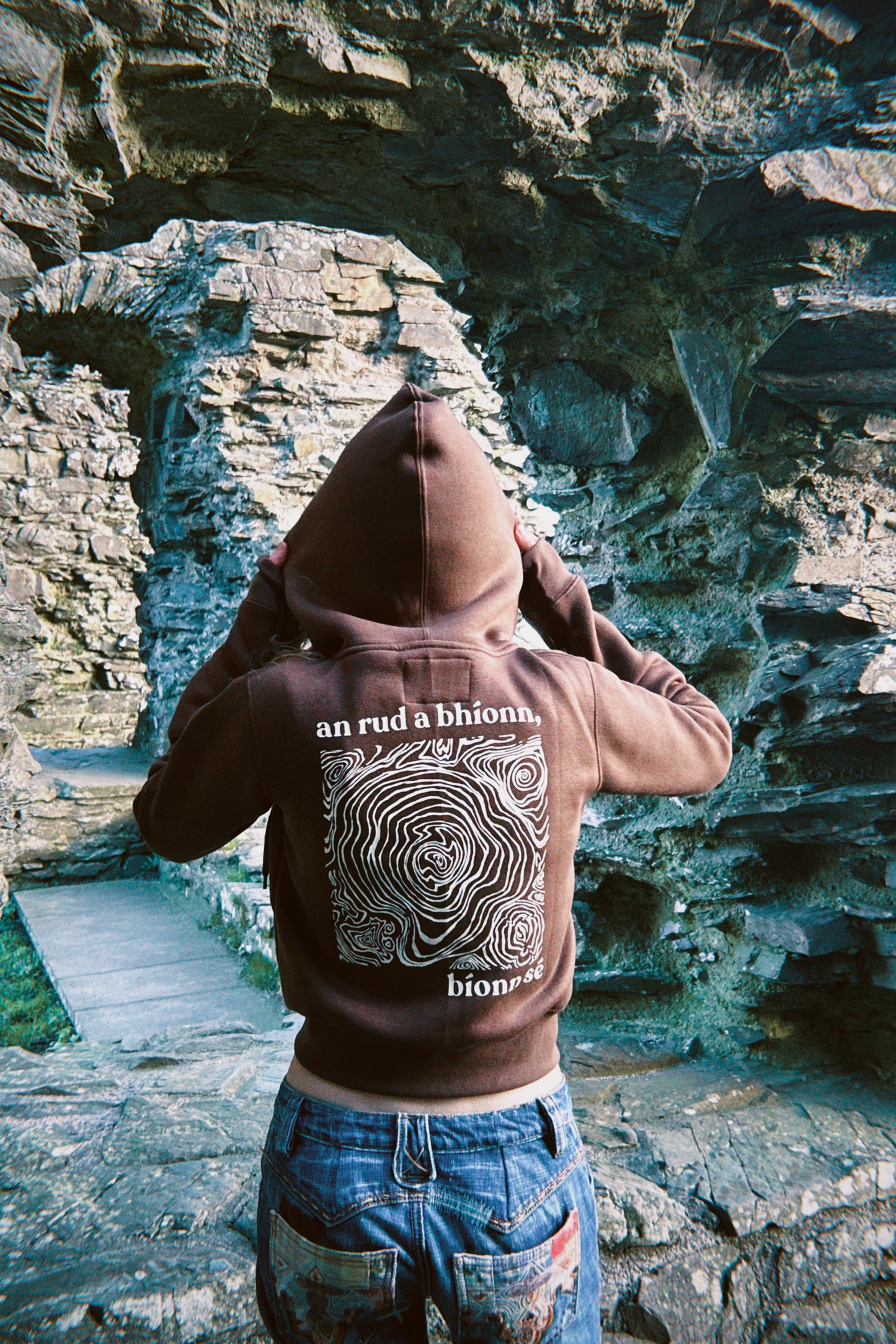 An Rud a Bhíonn, Bíonn sé - Hoodie (fitted)