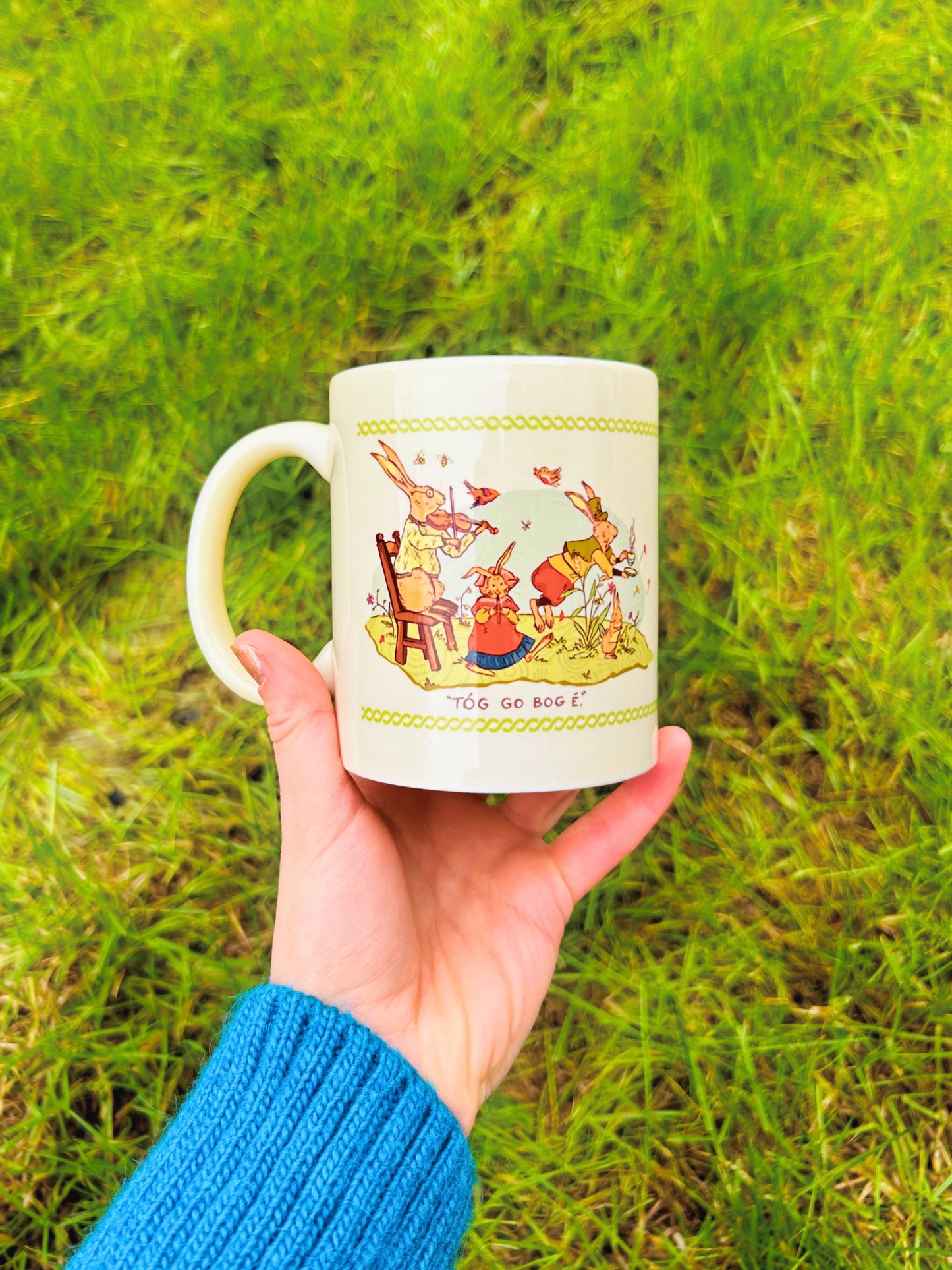 Tóg Go Bog É - Muga Gaeilge | Take it Easy Mug