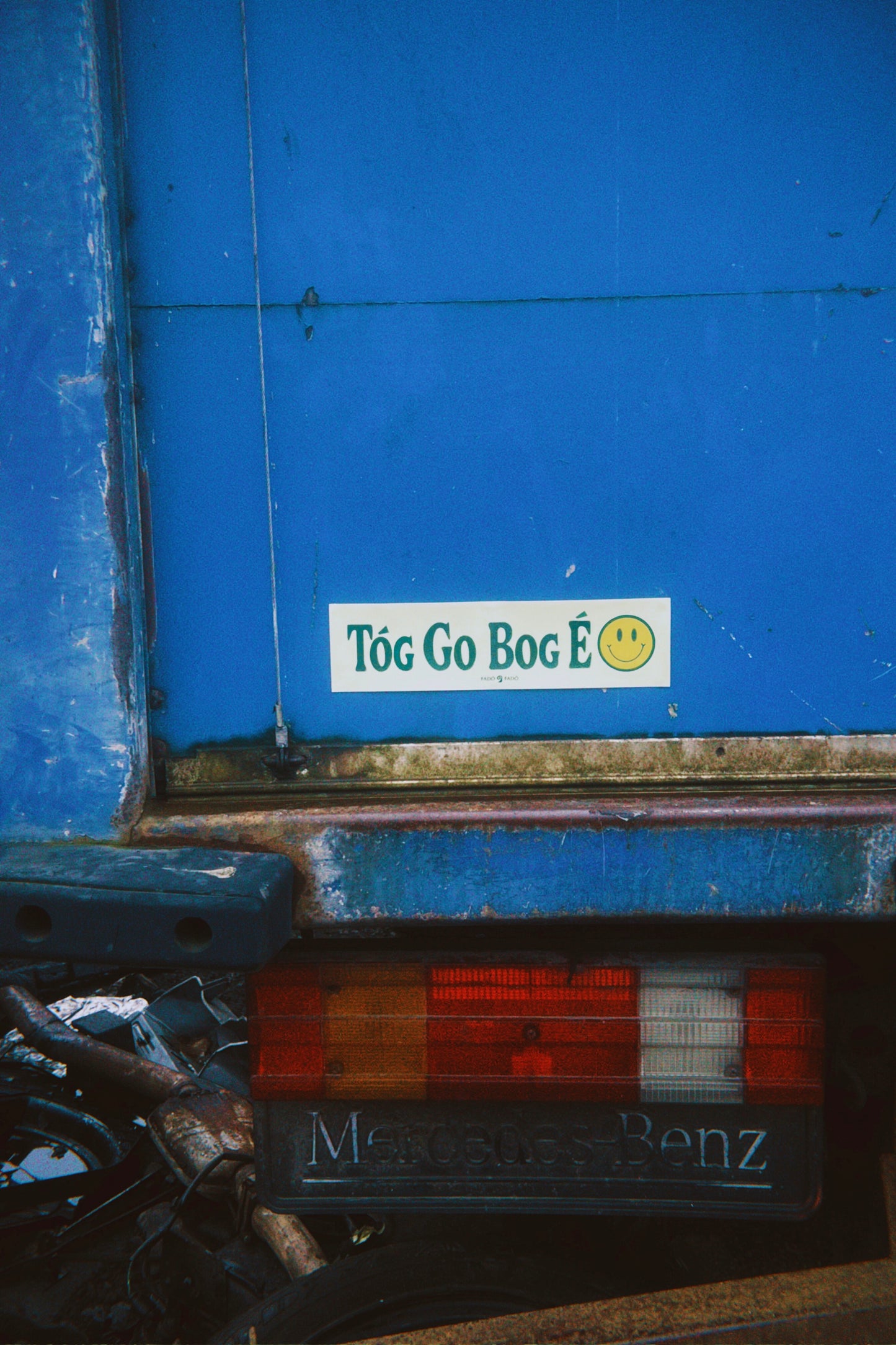 Tóg Go Bog É - Gaeilge Bumper Sticker (29x7.5cm)